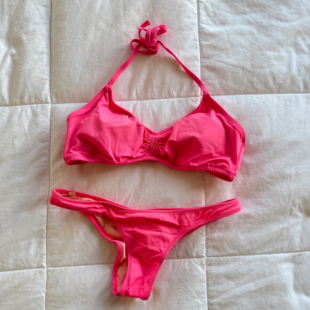 Victoria’s Secret Vibrant Pink Bikini Set